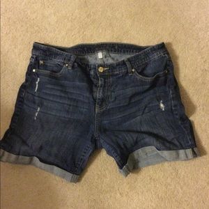 Jean shorts